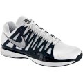  Nike Zoom Vapor 9 Tour Clay Men's White/Stadium Gray/Armory Navy