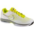  Nike Air Cage Advantage Men's White/Metallic Silver/Venom Green