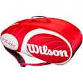  Wilson Team 9 Pack Bag Red/White