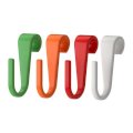 Móc treo nhựa BYGEL / S-hook, assorted colours - Ikea, Thụy Điển M-314