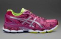 Asics Womens Gel Nimbus 16 - Raspberry/Lightning/Lime