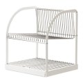 Giá úp bát đĩa BestÅende/Dish drainer, silver-colour, white - Ikea, Thụy Điển G-095