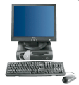 Máy tính Desktop Dell Optilex GX60 (Intel Penium 4 2.8GHz, RAM 1GB, HDD 80GB, VGA Intel Media, PC DOS, không kèm màn hình)