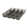 Khay chia ngăn kéo tủ bếp  SMÄCKER / Cutlery tray, grey - Ikea, Thụy Điển