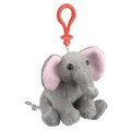 Elephant Plush Elephant Stuffed Animal Backpack Clip Toy Keychain WildLife Hanger