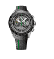 Silverstone RS Skeleton Green 2STAC2.B01A