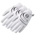 FootJoy Men's WeatherSof 3-Pack Golf Glove - White