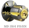 Ổ khóa tay nắm tròn Howard MD 3501 PB/BN