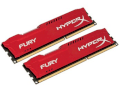 Kingston HyperX Fury Red - DDR3 - 4GB - Bus 1600Mhz - PC3 12800 CL10 Dimm 