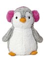 PomPom 11.5" Penguin Plush with Pink Hat From Aurora World
