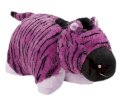 My Pillow Pets Purple Zany Zebra Plush, 18"/Large