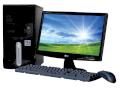 Máy tính Desktop ROBO Angela AE00914 (Intel Core i3-3220 3.3Ghz, Ram 2GB, HDD 250GB, VGA Onboard, PC DOS, Không kèm màn hình)