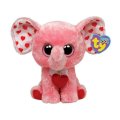 Ty Beanie Boos Tender Elephant 6" Plush, Pink