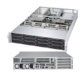 Server Supermicro SuperServer 6028U-TR4+ (Black) (SYS-6028U-TR4+) E5-2699 v3 (Intel XeonE5-2699 v3 2.30GHz, RAM 16GB, 1000W, Không kèm ổ cứng)