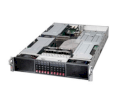 Server SuperServer 2028GR-TRT (Black) (SYS-2028GR-TRT) E5-2650L v3 (Intel Xeon E5-2650L v3 1.80GHz, RAM 16GB, 2000W, Không kèm ổ cứng)