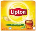 Lipton Tea, Decaffeinated 75 Count (Pack of 2)