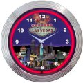 Neonetics Bar and Game Room 15" Vegas Wall Clock