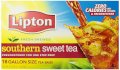 Lipton Southern Sweet Tea, Gallon-Size Tea Bags, 18-Count