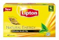 Lipton Natural Energy Premium Black Tea, 40 Count