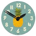 Jones® Clocks Fruity Pineapple Wall Clock