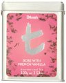 Dilmah T-Series Rose Loose Leaf Tea with French Vanilla, 3.53 Ounce Tin