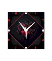 Amore Red Heart Wall Clock