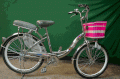 Xe đạp thời trang 24 INOX NU