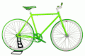 Xe đạp không phanh Fixed Gear Green