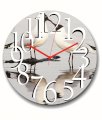 Panache Gray Designer Wall Clock
