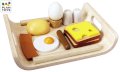 Plan Toys Breakfast Menu (Solid Wood Version)