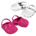 Hot Pink & White Polliwog Doll Shoes Set, Fits 18 Inch American Girl Dolls