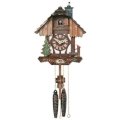 Cuckoo Clock with Chimney Sweep Pops out of Chimney