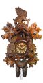 German Cuckoo Clock 8-day-movement Carved-Style 18.00 inch - Authentic black forest cuckoo clock by August Schwer