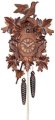 River City Clocks One Day Cuckoo Clock with Seven Hand carved Leaves and Three Birds