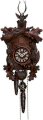 German Cuckoo Clock 1-day-movement Carved-Style 15.00 inch - Authentic black forest cuckoo clock by Hekas