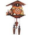 Black Forest German Cuckoo Clock with Moving Dancers