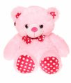 Dimpy Polka Dot Pink Teddy Bear 68.58 Cm