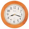 Bulova Madeline I Wooden Wall Clock