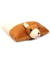 Glitz Baby 2 In 1 Toy Buffallo Dog Pillow For Girls