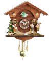 Black Forest Quartz Pendulum Clock - Cuckoo Chime - Octoberfest Oompah Band