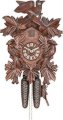 German Cuckoo Clock 8-day-movement Carved-Style 13.00 inch - Authentic black forest cuckoo clock by Hekas