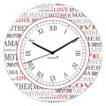 Timeline Round Unconditional Love Wall Clock White TI104DE91HEQINDFUR