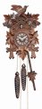 River City Clocks 12 Melody Quartz Cuckoo Clock with Five Leaves and Bird
