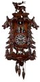 Large Deer Handcraft Wood Cuckoo Clock with 4 Dancers Dancing with Music cc106