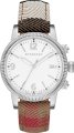     Burberry Women's Swiss Fabric Leather Strap 38mm 61765