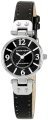 Anne Klein Women's Black Leather Strap 26mm 58538