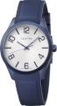 Calvin Klein White Dial Blue Rubber Men's Watch 40mm 64060