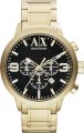     A|X Armani Exchange Men's Gold Stainless 49mm - 62093
