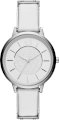     A|X Armani Exchange Women's Stainless Leather 38mm - 62149