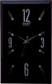 Sinar SQ-8117-BLK Analog Wall Clock